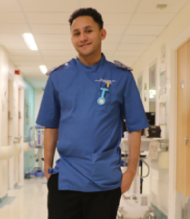Leukaemia survivor fulfils childhood dream of becoming a nurse